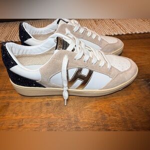 Vintage Havana-  quick metallic slip on sneakers